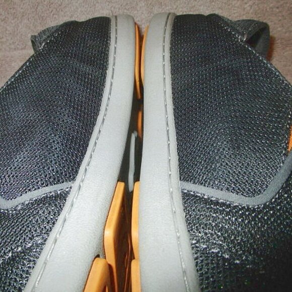 Olukai Nohea Mesh Slip On Shoes Men Size 11 Drop Heel Slide Comfort Dark Shadow - Picture 8 of 12